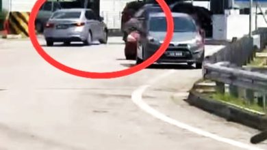 Photo of 警方追捕行动?休息站追逐开枪 司机遭拖车外倒地捆绑