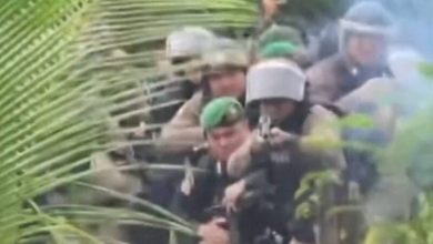 Photo of 泰军朝柬抗议者射催泪弹 边界冲突再起