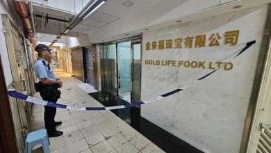 Photo of 港红磡黄金劫案 警捕7男女 起回逾3千万黄金