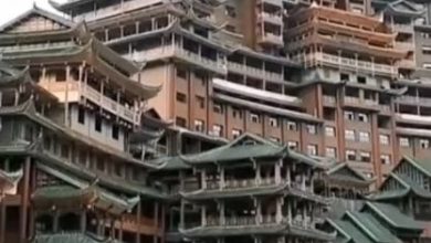 Photo of 烂尾楼华丽转身变酒店 中国庆连假一房难求