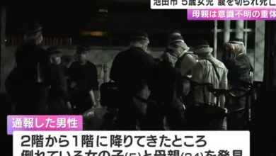 Photo of 双双倒卧血泊 母命垂危 5岁女童失血亡
