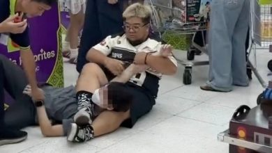Photo of 小偷超商行窃 男子经典“夺命剪刀脚”擒贼