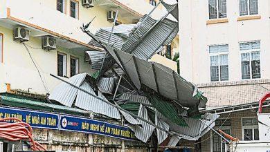 Photo of 台风“博罗依”登陆越南 掀8米巨浪1死12失踪