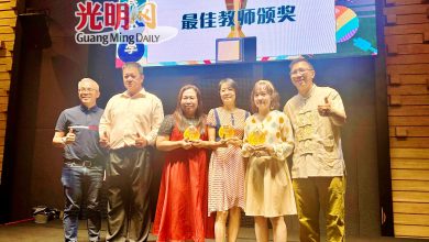 Photo of 【觉民AB校教师节晚宴】蔡通易：学校家长携手合作 杜绝电子烟校园扩散