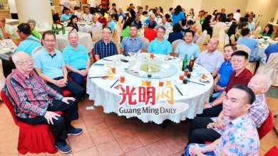 Photo of 【槟榔屿广东暨汀州会馆盂兰胜会晚宴】号召民众捐100援金 郑来兴：转赠有需要群体