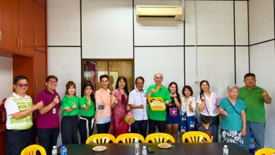 Photo of Econsave星洲华教义演造势活动 2歌手带领献唱多首歌曲 敬群小学生热烈跟唱 