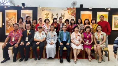 Photo of “墨香鸟语·笔趣生韵” 叶静山师生联展