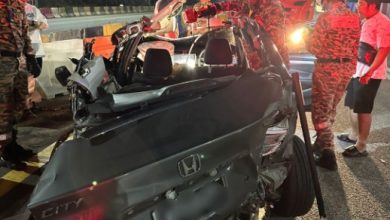 Photo of 警证实超车不遂酿4车连环撞 1女子不幸夹毙车内