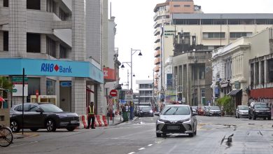 Photo of 土库街与义兴街改道 部分汽车误闯单行道