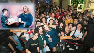 Photo of 卫兰7年后再来大马 歌迷送20年回忆录哭了