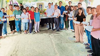 Photo of 前安顺国会议员逝世 陈富京家属捐款团体