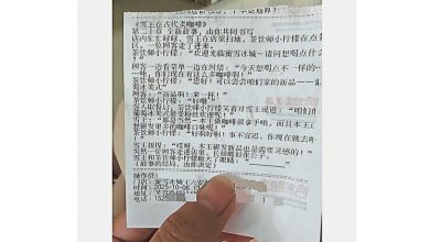 Photo of 章节随机发放 网民交换看 蜜雪冰城收据印小说掀热潮