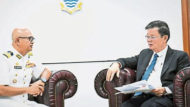 Photo of 檳海事执法机构拜会檳首长 拟五条路成执法枢纽