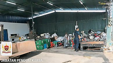 Photo of 巴生市厅取缔 7厂无牌营运接12罚单