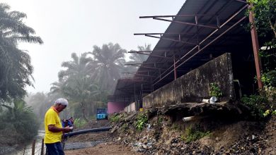 Photo of 文积华光庙厨房防坍塌 耗资7万急设石墙河堤