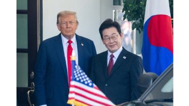 Photo of 特朗普离日赴韩 晤李在明或主谈关税问题