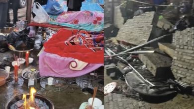 Photo of 亲友参加丧礼 3公尺围墙突倒下 6人压毙