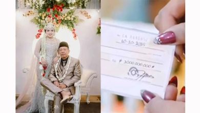 Photo of 74岁翁豪砸30亿聘金 迎娶24岁嫩妻