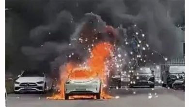 Photo of 2起电动车突起火爆炸 目击者:像烟火爆燃吓人