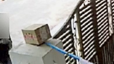 Photo of 开车到大学城顺手牵羊 男子偷包裹引热议