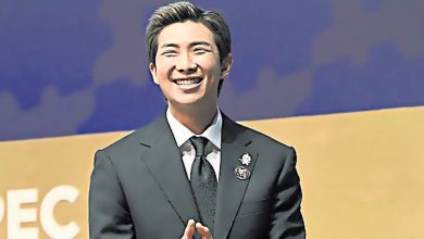 Photo of BTS RM APEC演讲拼外交 K-POP拌饭论太炸了