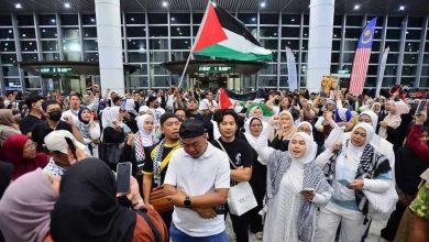 Photo of 被以军扣押志工即将抵马 “Free Palestine”声震KLIA