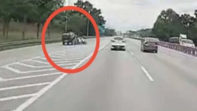 Photo of 东盟峰会护送交警遭撞 左腿骨折送医