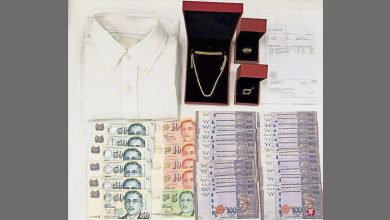 Photo of 为骗子跑腿收金条现金 大马男子狮城落网