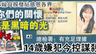 Photo of 总检署:有充足理据   14岁嫌犯今控谋杀