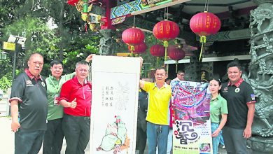Photo of 关公文化节跨国交流 300人中国团访蜈蚣山