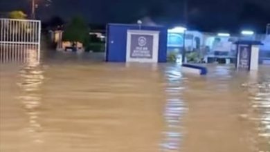 Photo of 太平直弄 新板2地大水灾 连累2地警局先后沦水乡