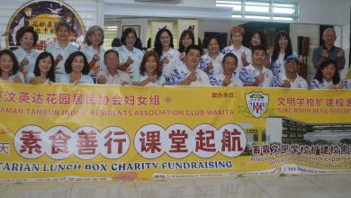 Photo of 9天素食盒饭义卖 目标为文明学校筹30万