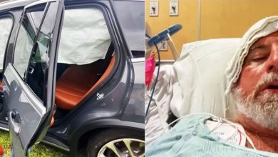 Photo of 男子开车心脏病猝发 撞到心脏科主任隔壁 幸运捡回一命