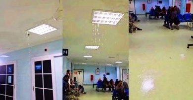 Photo of 关丹雷暴雨闪电水灾 中央医院天花板变“花洒”