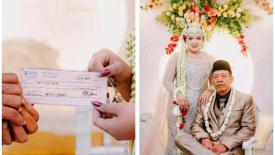 Photo of 74岁老翁娶24岁嫩妻 豪掷77万当聘金！