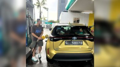 Photo of 狮城车牌公然加RON95  网民气炸: 加到这么爽!