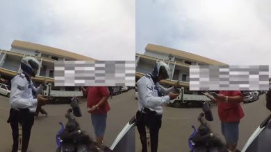 Photo of 违规被拦怒火中烧 他还敢凶交警