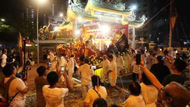 Photo of 二十四节令鼓掀幕 槟头条路斗母宫九皇爷回銮