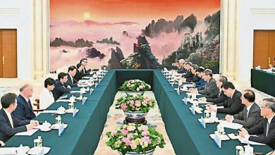 Photo of 欢迎扩大在华投资 何立峰晤英美企业负责人