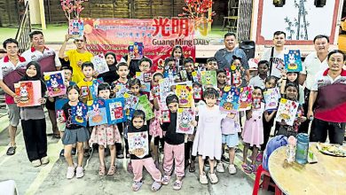 Photo of 【吕蒙文打村委中秋晚会】周志辉：太阳能路灯申请中 吕蒙文打建设陆续提升