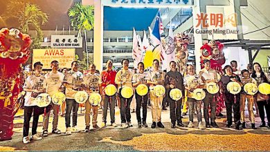 Photo of 【侨光学校中秋提灯晚会】周成祝：熏陶学生感恩 中秋晚会传承文化