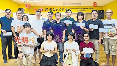 Photo of 槟留台同学会中秋聚餐 奖励金颁会员子女