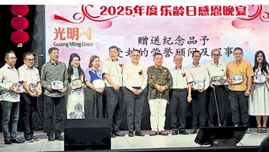 Photo of 【大马中央福利理事会槟分会乐龄日感恩宴】黄和森：分担社会责任 安老院给长者温馨的家
