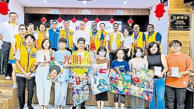 Photo of 【国际狮子会和平海报赛颁奖礼】马文荣：缺乏适当出口 美术引导孩子释放情绪