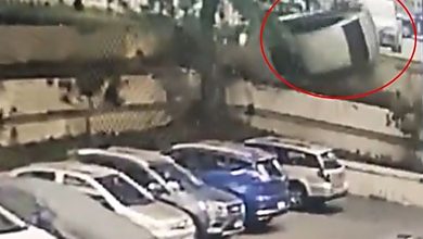 Photo of 视频〡八旬嬷“神级停车” 衝出路面360度翻滚精准降落