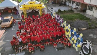 Photo of 102岁人瑞逝世 出动无人机拍308子孙