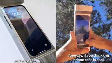 Photo of “3公斤手机壳”滑到手断！回归黑金刚超复古 设计用意曝光