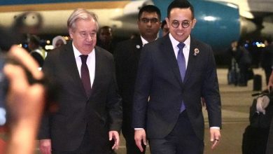 Photo of 联国秘书长 欧理会主席 沈志强迎2“安东尼奥”