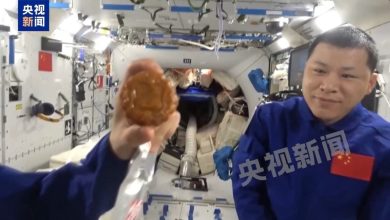 Photo of 天上宫阙月饼香 “神舟二十号”航天员太空共婵娟