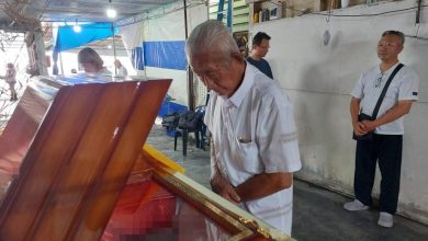 Photo of 随父出海不幸坠海 渔民陈国维出殡